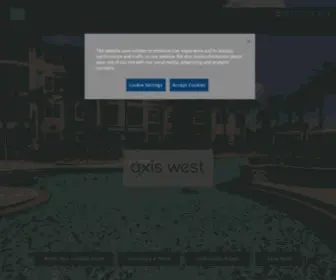 Axiswestapartments.com(Axis West) Screenshot