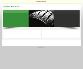 Axiswheel.com(Axiswheel) Screenshot