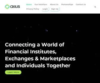 AxiusGlobal.com(Axius Solutions LLC) Screenshot