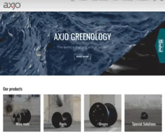 Axjo.com(Innovations for tomorrow) Screenshot