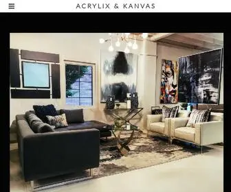 Axkanvas.com(ACRYLIX & KANVAS) Screenshot