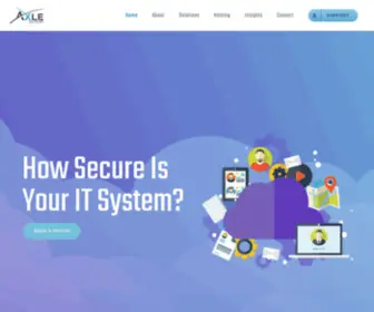 Axlecloud.com.au(Secure IT Solutions) Screenshot