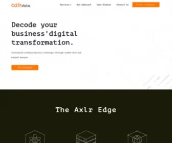 Axlrdata.com(AXLR DATA PVT LTD) Screenshot