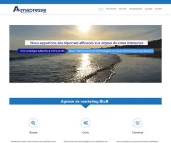 Axmapresse.com(Fax-internet) Screenshot