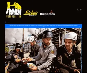 Axmenworkwear.com(Axmen Workwear) Screenshot