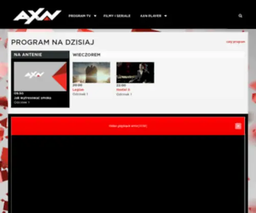 AXN.pl(AXN Polska) Screenshot