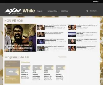 Axnwhite.ro(AXN) Screenshot