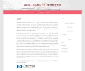 AxomGeek.com(Digital Marketing Company in Guwahati) Screenshot