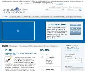 Axon-Cable.com(Axon) Screenshot
