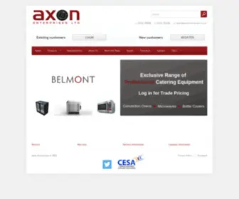 Axon-Enterprises.co.uk(Wholesale suppliers in the UK) Screenshot