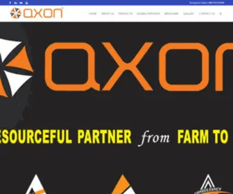 Axon-Group.net(Your Resourceful Partner from Farm to Dining) Screenshot