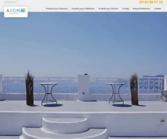 Axon-SL.com(Spécialiste de l'étanchéité et du revêtement à Aubagne) Screenshot