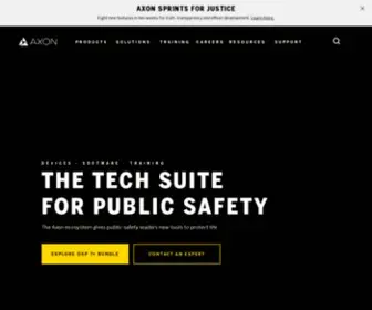 Axon.com(Protect Life) Screenshot