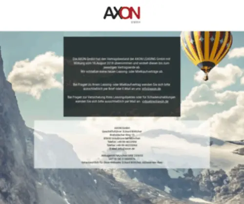 Axon.de(Firmen) Screenshot