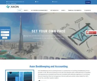 Axonaccounting.com(Axon Bookkeeping and Accounting) Screenshot