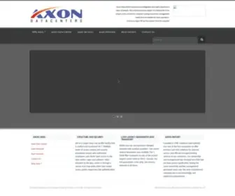 Axondatacenters.com(Chicago Colocation and Managed Hosting Solutions) Screenshot