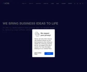 Axondevgroup.com(Software Development Company) Screenshot