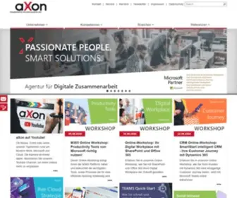 Axongmbh.de(AXon GmbH) Screenshot