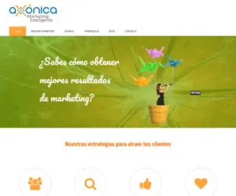 Axonica.marketing(Agencia de Inbound Marketing) Screenshot