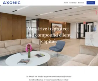 Axoniccap.com(Axonic Capital) Screenshot