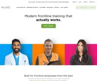 Axonify.com(Workforce Enablement Solution) Screenshot