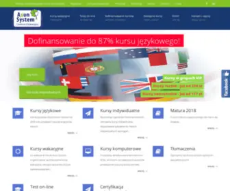 Axonsystem.edu.pl(Szkoła) Screenshot