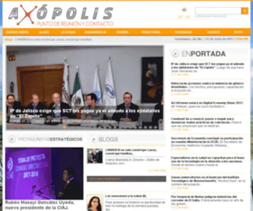 Axopolis.com(Axon) Screenshot