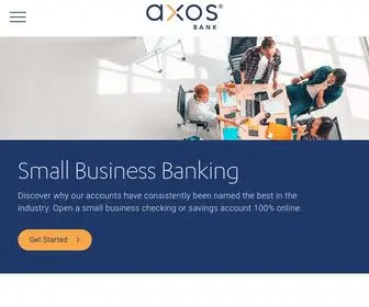 Axosbank.com(Axos Bank) Screenshot