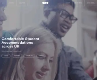 Axostudent.co.uk(Modern Student Accommodations across UK) Screenshot