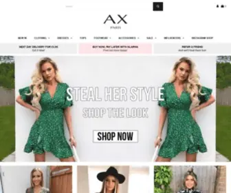 Axparis.co.uk(Womens Dresses) Screenshot