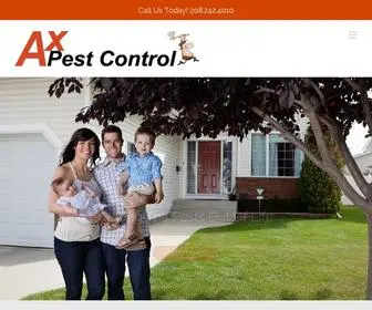 Axpest.com(AX Pest Control) Screenshot