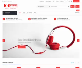 Axplor.com(Home) Screenshot