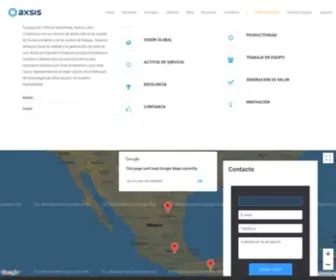 Axsistec.com(Redirigir al navegador a otra URL) Screenshot