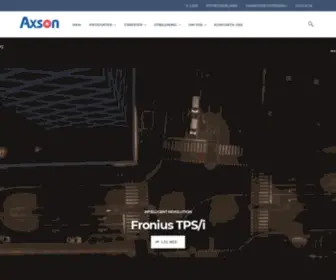 Axson.se(Axson Teknik AB) Screenshot