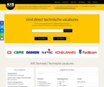 Axstechniek.nl(Maak meer) Screenshot