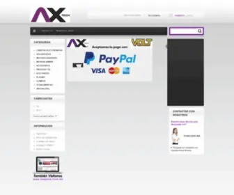 Axtechsoldadoras.com.mx(Axtech Soldadoras) Screenshot