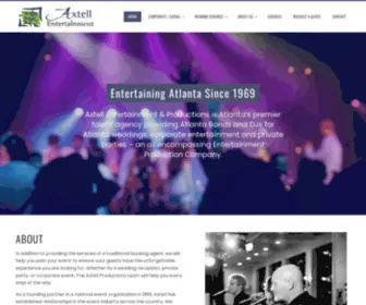 Axtellproductions.com(Award Winning Atlanta Event Planners) Screenshot