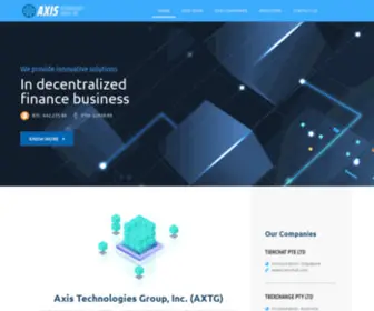 AXTG.us(Axis Technologies Group) Screenshot