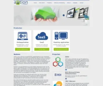 Axtion.nl(Home) Screenshot