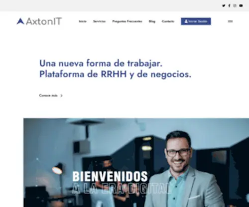 Axtonit.com(Plataforma de RRHH y de negocios) Screenshot