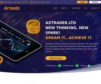 Axtrader.ltd(Advanced Asset Management. Get 3%) Screenshot