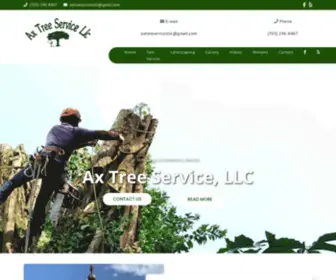 Axtreeservices.com(Ax Tree Services) Screenshot