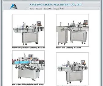 Axus.cc(LABELING MACHINE OF AXUS) Screenshot