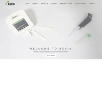 Axxin.com(Axxin) Screenshot