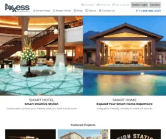 Axxind.com(Axxess Industries) Screenshot
