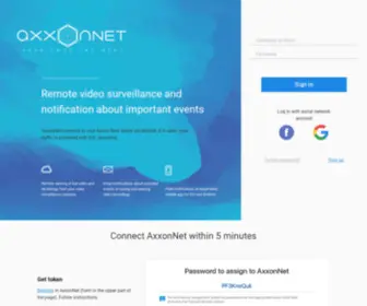 Axxonnet.com(Axxonnet) Screenshot