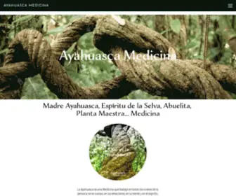 Ayahuascamedicina.com(Ayahuasca Medicina) Screenshot