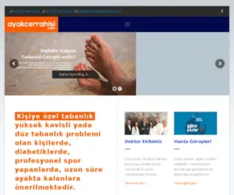 Ayakcerrahisi.com(Ayak ve Ayak Bile) Screenshot