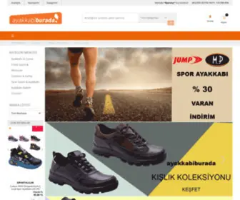 Ayakkabiburada.com(E-Ticaret Sitesi) Screenshot