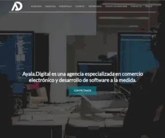 Ayala.digital(Agencia especializada en desarrollo de software y estrategias de e) Screenshot
